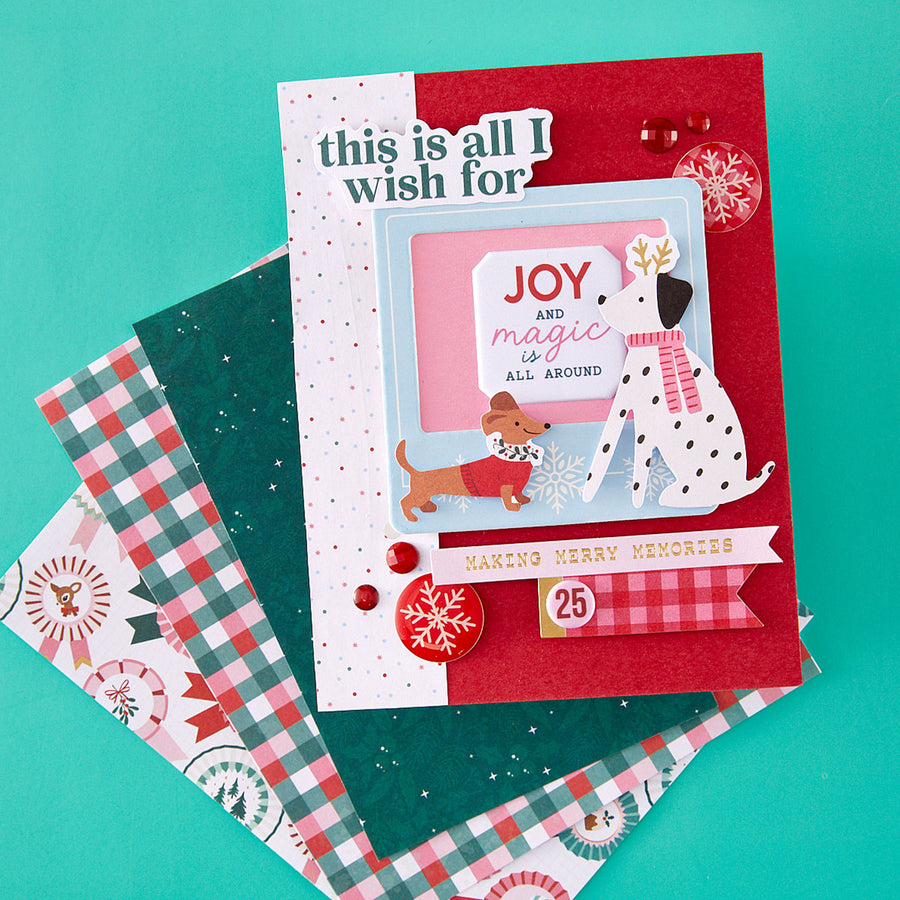 Spellbinders - Dear Santa 6" x 6" Paper Pack
