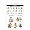 Spellbinders - Holiday Magic Rub-On Sheets from the Holiday Magic Collection