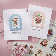 Spellbinders - Holiday Magic Rub-On Sheets from the Holiday Magic Collection