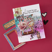 Spellbinders - Beautifully Imperfect Rub Ons from the Beautifully Imperfect Collection