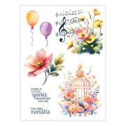 Spellbinders - Happiest Day Rub-On Sheets