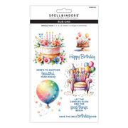 Spellbinders - Birthday Cheer Rub-Ons