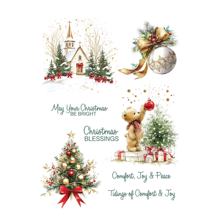 Spellbinders - Joyful Season Rub-Ons