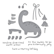 Spellbinders - Dino-Sized Holiday Etched Dies