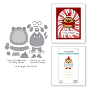 Spellbinders - Hedge-Hugs Clear Stamp & Die Set from the Merry Mischief Collection