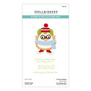 Spellbinders - Hedge-Hugs Clear Stamp & Die Set from the Merry Mischief Collection