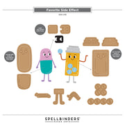 Spellbinders - Favorite Side Effect Clear Stamp & Die Set