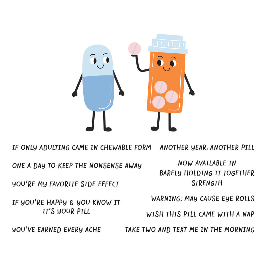 Spellbinders - Favorite Side Effect Clear Stamp & Die Set