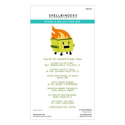 Spellbinders - Dumpster Fire Clear Stamp & Die Set