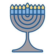 Spellbinders - Menorah Lights Stamp & Die Set