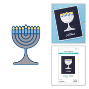 Spellbinders - Menorah Lights Stamp & Die Set