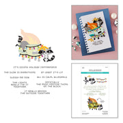 Spellbinders Deck the Dumpster Stamp & Die Set