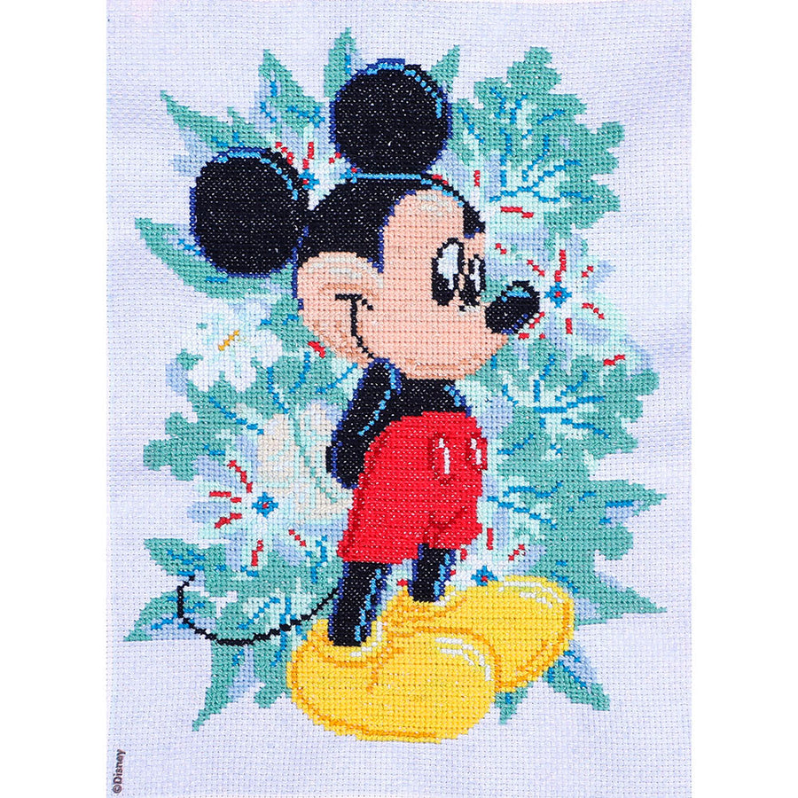 Sew Easy Needlecraft - Mickey Foliage (No count cross stitch)