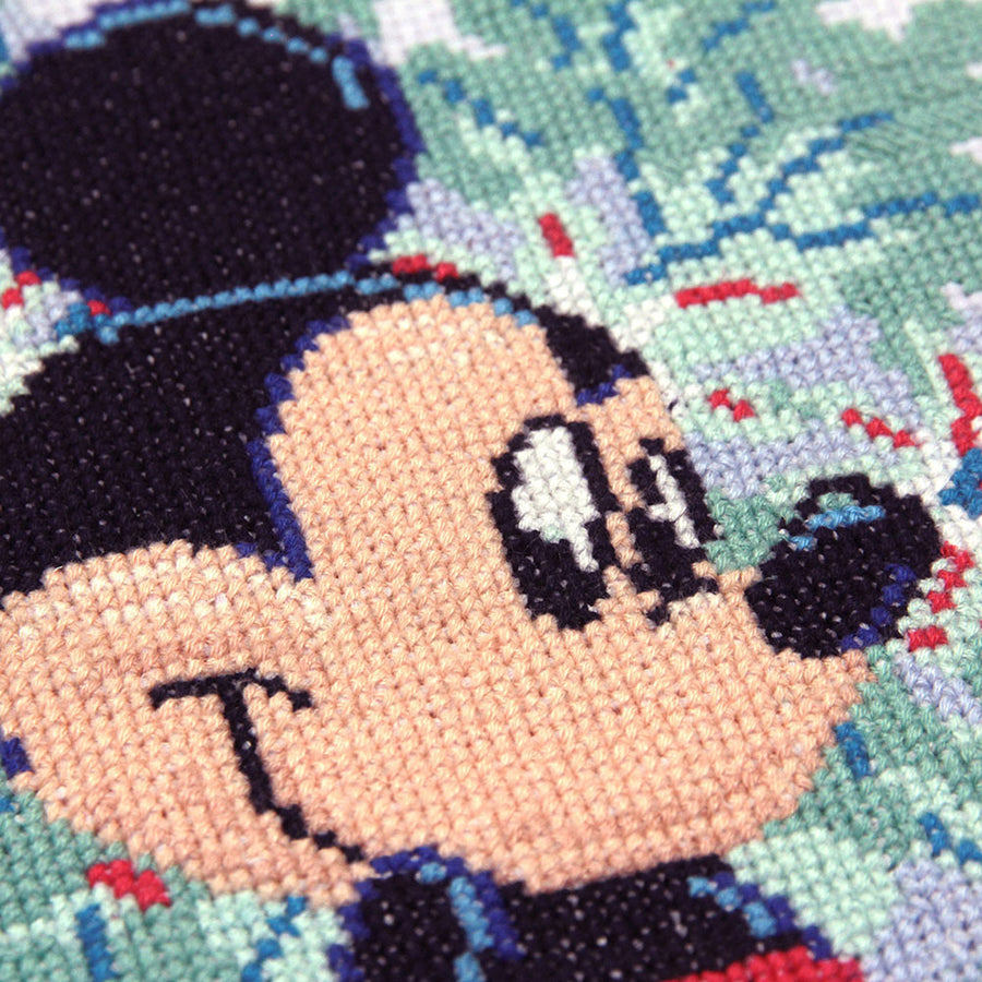 Sew Easy Needlecraft - Mickey Foliage (No count cross stitch)