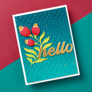 Spellbinders - Columns Embossing Folder from the Fresh Picked Collection
