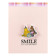Spellbinders - Make a Wish! Clear Stamps & Die Bundle from the Say Cheese Classic Pooh Birthday Collection by Simple Stories