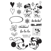 Spellbinders - Simple Stories Say Cheese Classic Mouse Christmas Stamp & Die Bundle