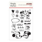 Spellbinders - Simple Stories Say Cheese Classic Mouse Christmas Stamp & Die Bundle