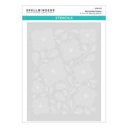 Spellbinders - Blossoming Flowers Layered Stencil from the Flower Market Collection