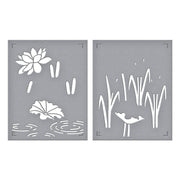 Spellbinders - Lily Pad Stencil from the Jump for Joy Collection