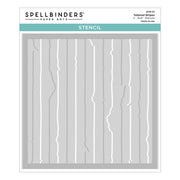 Spellbinders - Tattered Stripes Stencils from the Beautifully Imperfect Collection