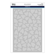 Spellbinders - Layered Puffy Hearts Stencil by Simon Hurley