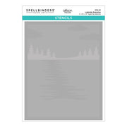 Spellbinders - Lakeside Memories Layered Stencil by Allison Frazier