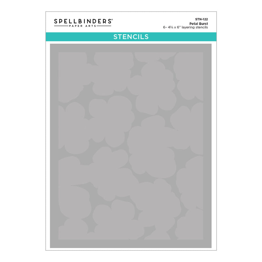 Spellbinders - Petal Burst Layered Stencil