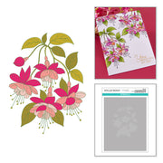 Spellbinders - Layered Magical Fuchsia Stencil by Alex Syberia Designs