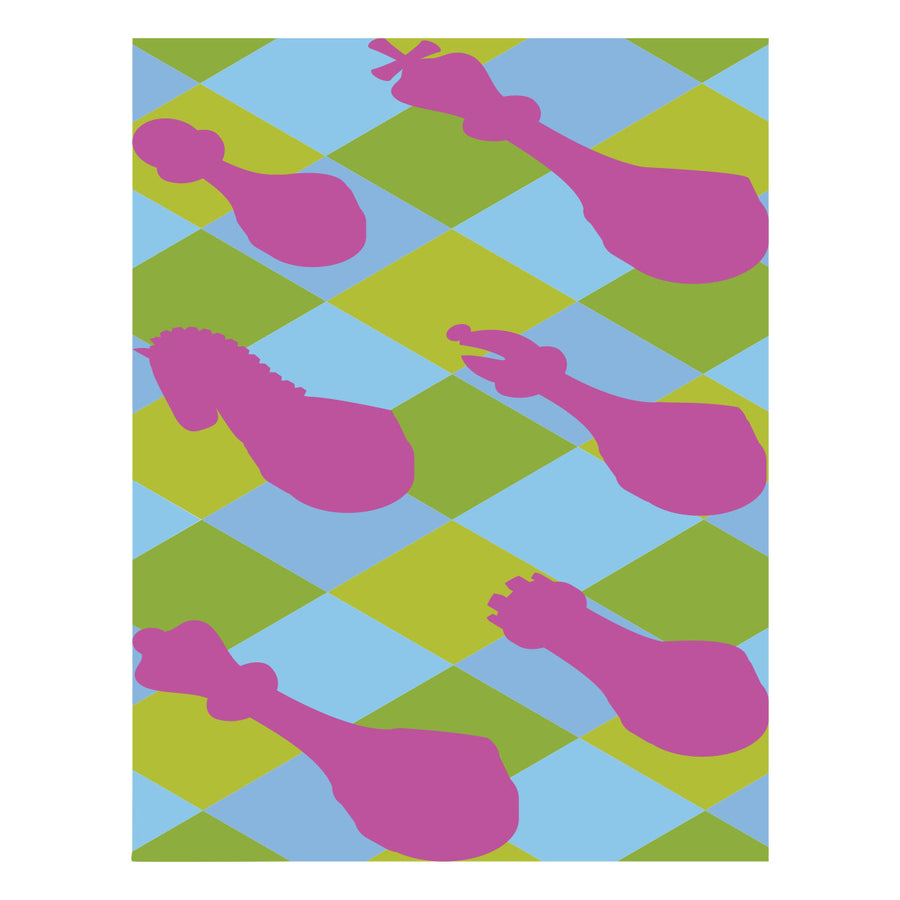 Spellbinders - Layered Harlequin Stencil