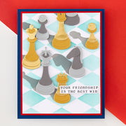 Spellbinders - Layered Harlequin Stencil