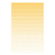 Spellbinders - Layered Cascading Dots Stencil by Simon Hurley