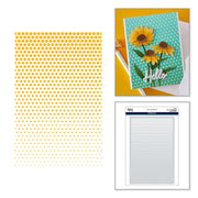 Spellbinders - Layered Cascading Dots Stencil by Simon Hurley