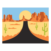 Spellbinders - Highway Horizons-Desert Layered Stencils by Mindy Eggen