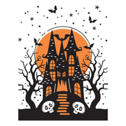 Spellbinders - BetterPress Society August 2026 (Haunted Hollow Press Plate & Die Set + Add-on Stencil Bundle)