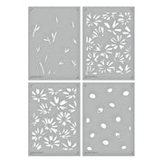 Spellbinders - Daisy Shower BetterPress and Stencil Bundle from the Yana's Daisies Collection by Yana Smakula