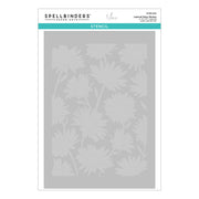 Spellbinders - Daisy Shower BetterPress and Stencil Bundle from the Yana's Daisies Collection by Yana Smakula