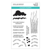 Spellbinders - Jump for Joy Sentiments Clear Stamp Set from the Jump for Joy Collection