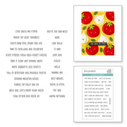 Spellbinders - Stay Saucy Clear Stamp Set from the Buon Appetito Collection