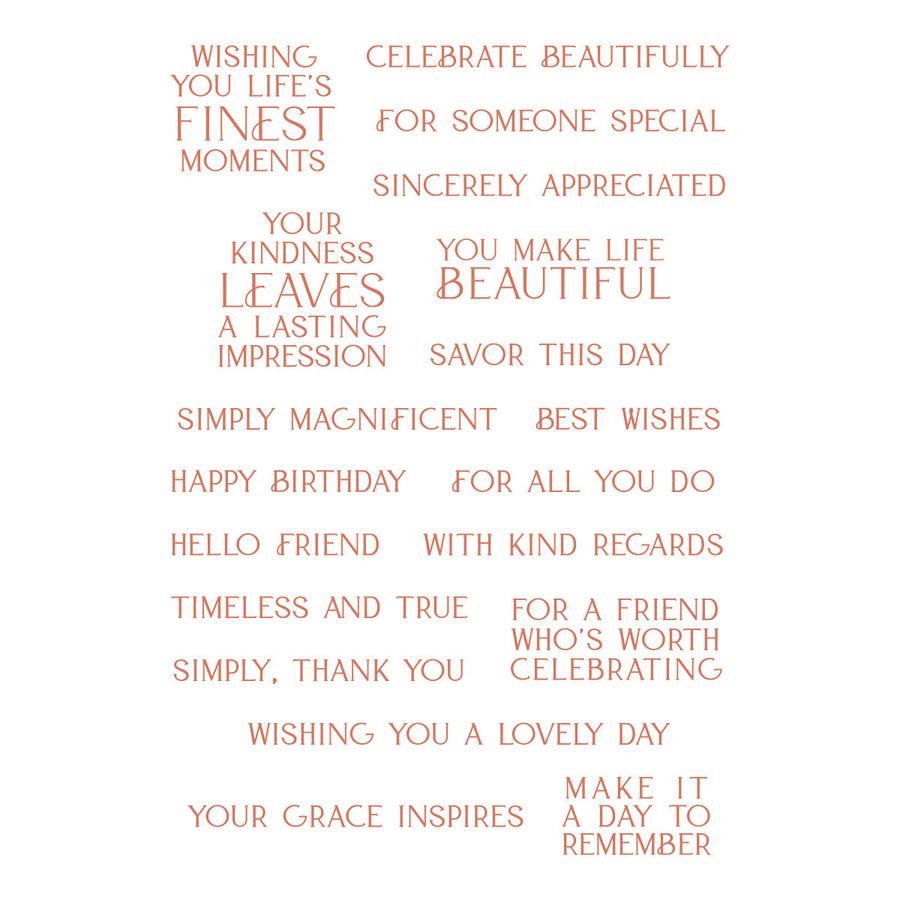 Spellbinders - Regal Reflections Dies, 3D Folder and Stamp Bundle