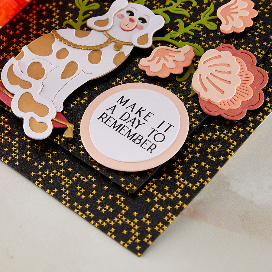 Spellbinders - Lasting Impressions Clear Stamp Set