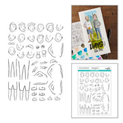 Spellbinders - Illustrated Man Clear Stamp Set by Josh Griffiths Studio