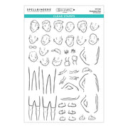 Spellbinders - Illustrated Man Clear Stamp Set by Josh Griffiths Studio