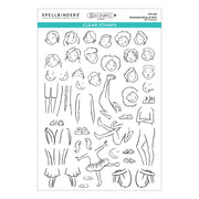 Spellbinders - Illustrated Boys & Girls Clear Stamp Set by Josh Griffiths Studio
