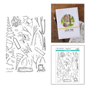 Spellbinders - Into the Wild Clear Stamp Set by Josh Griffiths Studio