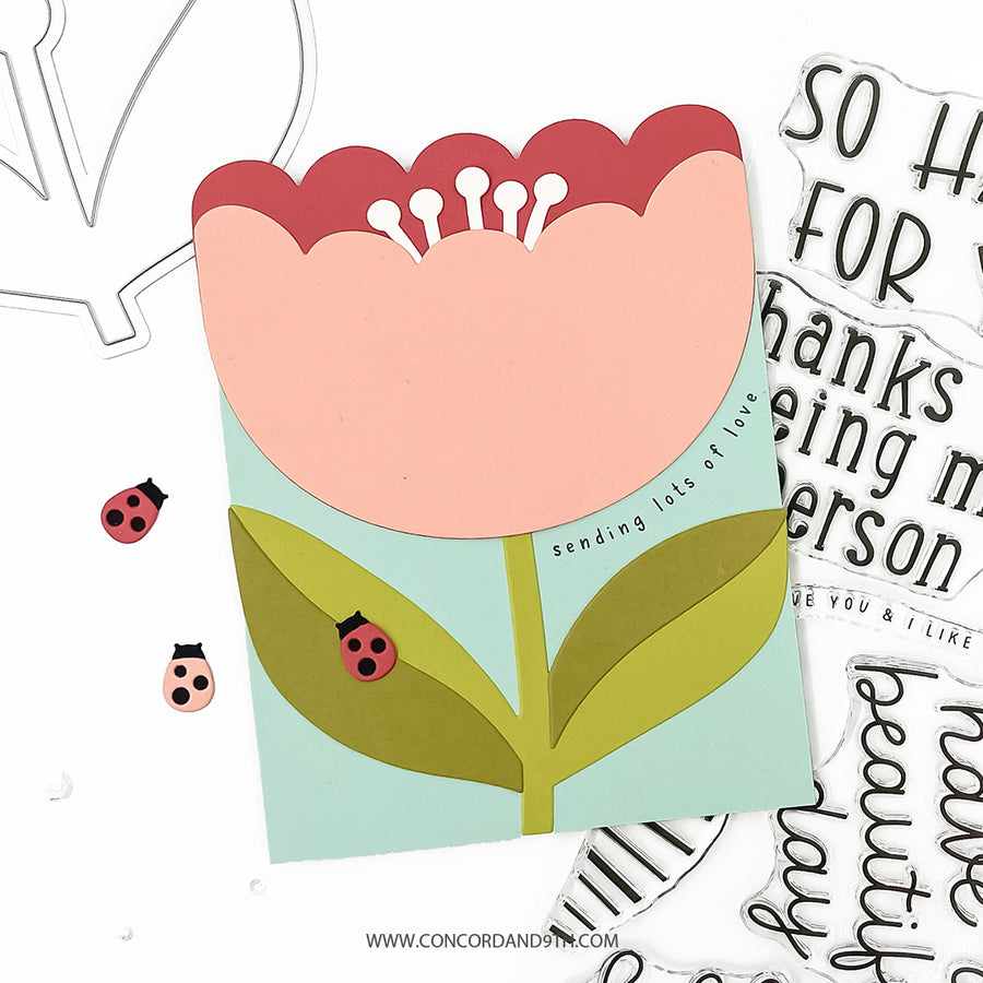Concord & 9th - Scalloped Petals Stamp Set