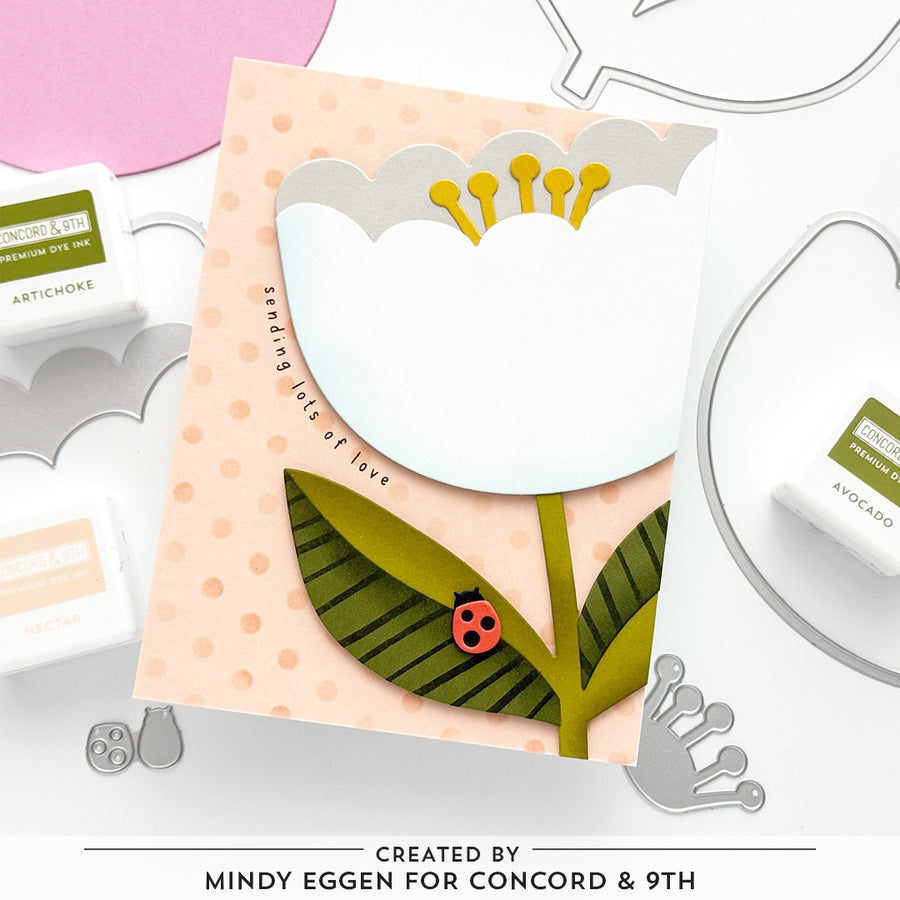 Concord & 9th - Scalloped Petals Stamp Set