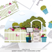 Concord & 9th - Secret Garden Stacks Stamp Set