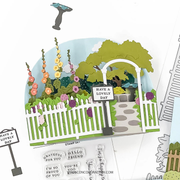 Concord & 9th - Secret Garden Stacks Stamp Set