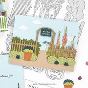 Concord & 9th - Secret Garden Stacks Stamp Set